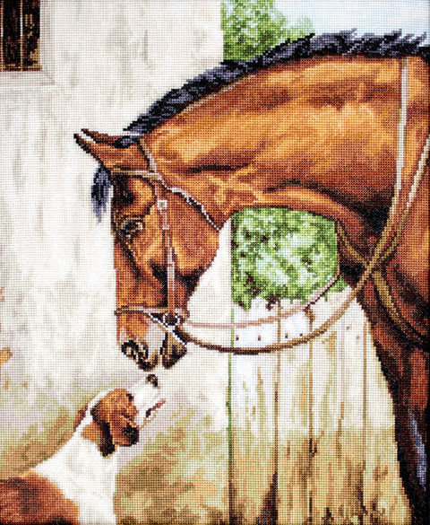 Hunter and Foxhound SB580 - Cross Stitch Kit