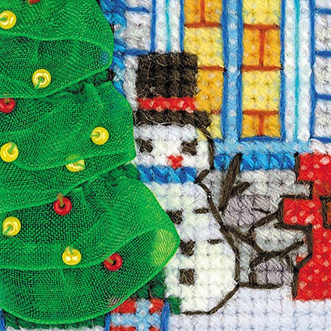 Ice Cabin - Cross Stitch Kit from RIOLIS Ref. no.:1662