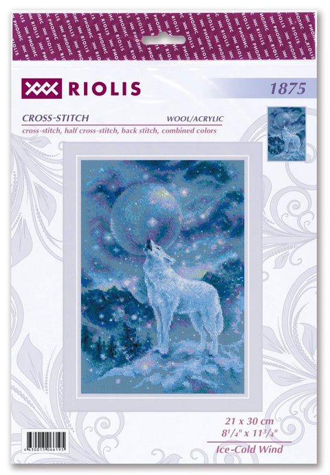 Ice-Cold Wind cross stitch kit by RIOLIS Ref. no.: 1875