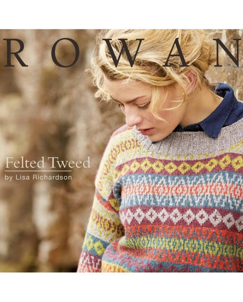 Ultramarine Felted Tweed 214 Rowan DK Yarn 50g Merino Alpaca Wool Knitting Crochet