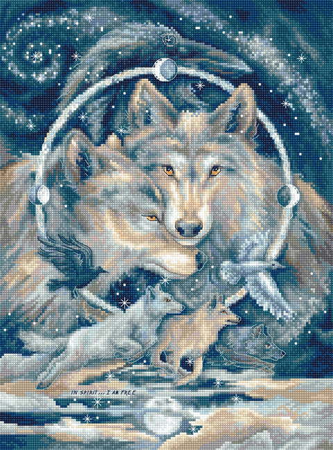 In Spirit… I Am Free SLETI955 - Cross Stitch Kit