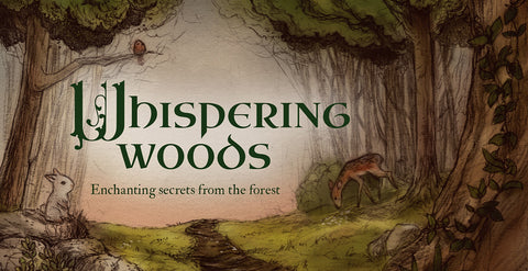 Inspirational Whispering Woods cards US Games Systems