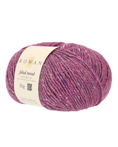 Iolite Felted Tweed 208 – Rowan DK Yarn, Merino Wool Alpaca Blend, 50g Skein