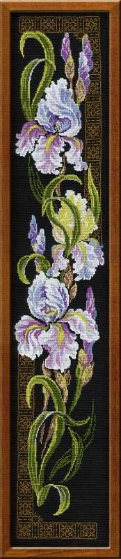 Irises - Cross Stitch Kit from RIOLIS Ref. no.:841