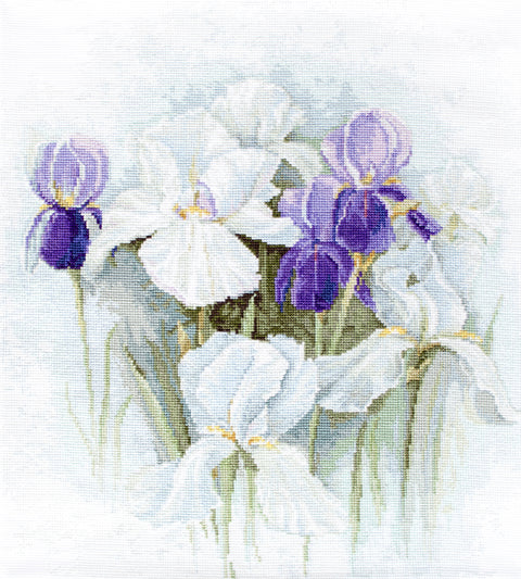 Irises SB2367 - Cross Stitch Kit