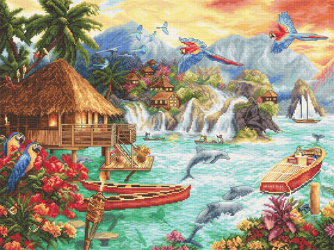 Island Life SLETI925 - Cross Stitch Kit