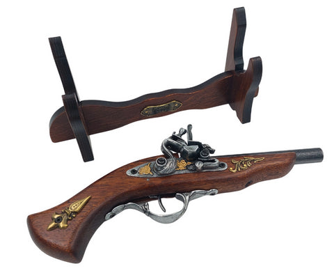 Italian Pistol on Stand - Replica 17th Century - 141S