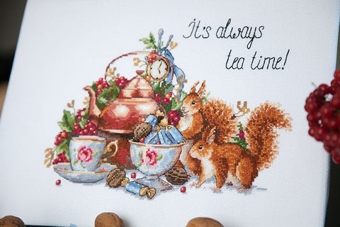 It’s always tee time SK85 cross stitch kit by Merejka