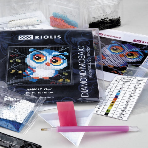 Jam Day II diamond mosaic kit by RIOLIS Ref. no.: AM0027