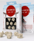 Japanese Last Words Stone Dice Set
