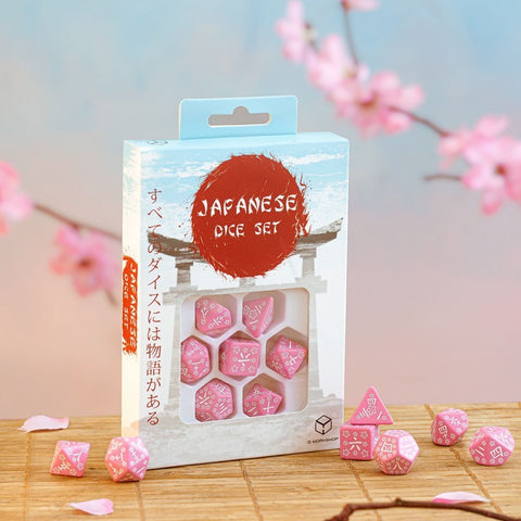 Japanese Sweet Spring Memory Dice Set