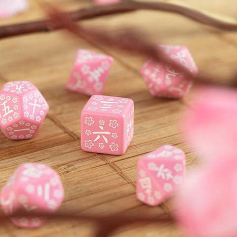 Japanese Sweet Spring Memory Dice Set