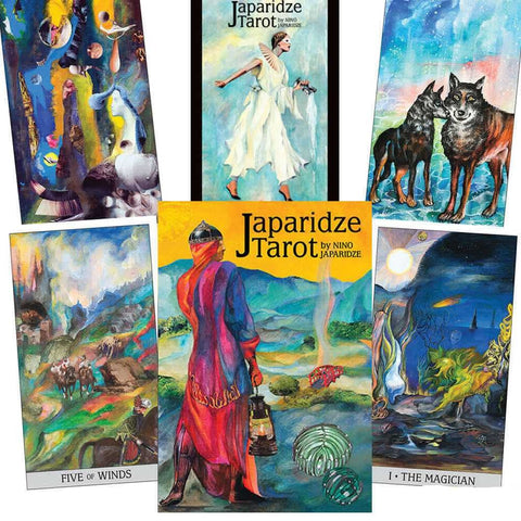 Japaridze tarot cards and book set US Games Systems