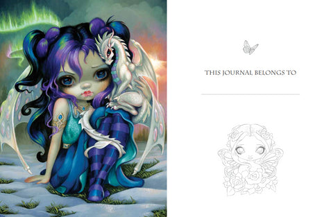 Jasmine Becket-Griffith writing and creativity Journal Blue Angel