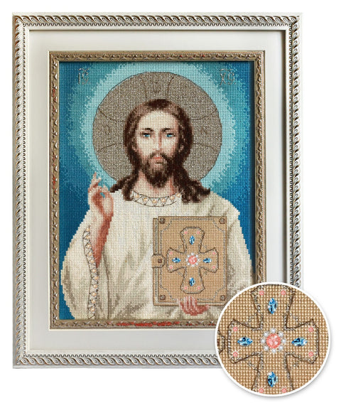 Jesus Christ SBR117 - Cross Stitch Kit by Luca-s