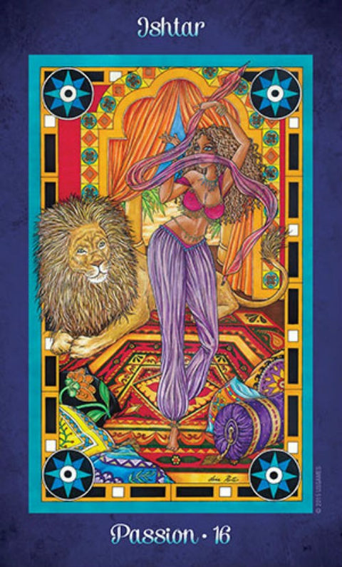 Journey to the Goddess Realm Oracle cards US Games Systems