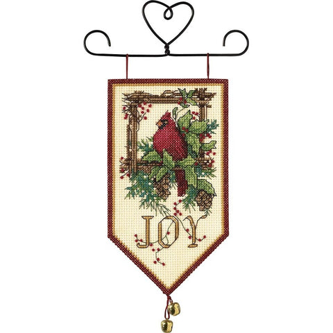 Joy (13 x 25 cm) - Cross Stitch Kit by DIMENSIONS