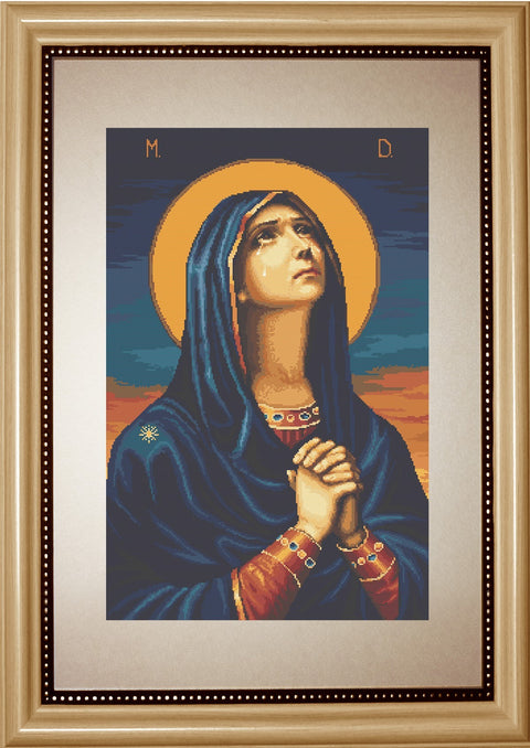 “Joy to All the Afflicted” Icon of the Mother of God SB443