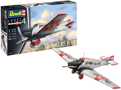 Junkers F13 - Plastic Modelling Kit By Revell