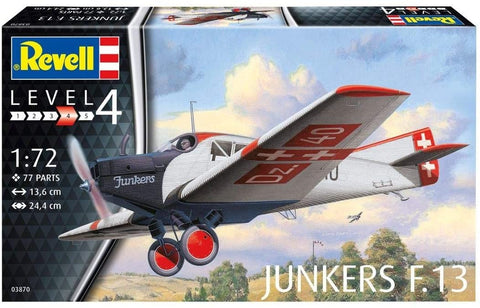 Junkers F13 - Plastic Modelling Kit By Revell