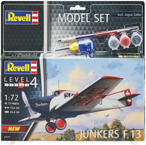 Junkers F.13 - Plastic Modelling Kit By Revell