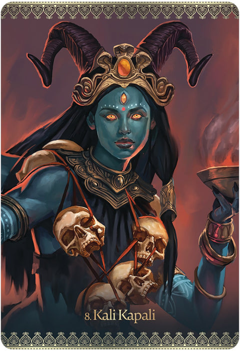 Kali Oracle cards Blue Angel