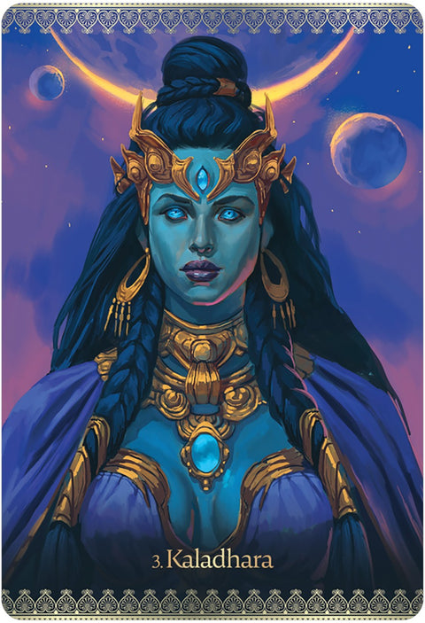 Kali Oracle cards Blue Angel