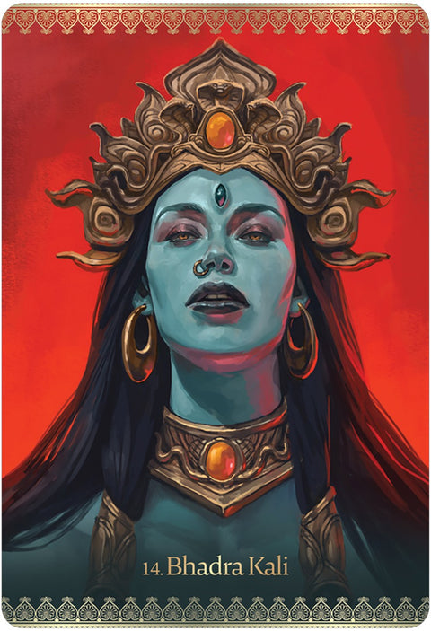 Kali Oracle cards Blue Angel