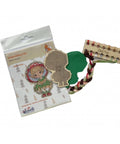 Cross Stitch Embroidery Kit with DMC Cotton Floss