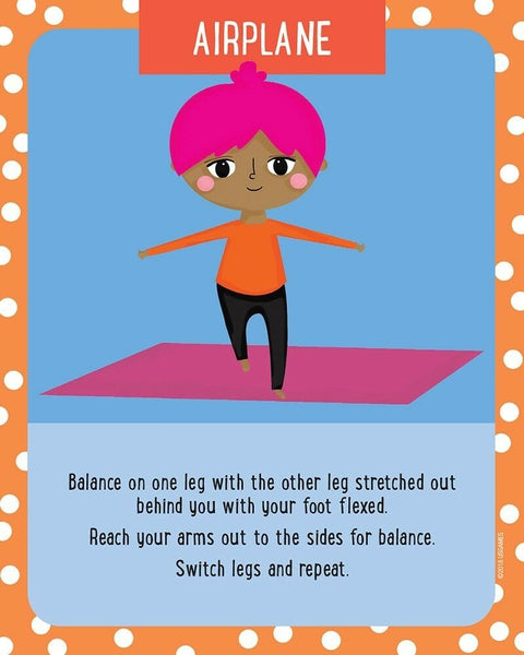 Kids Yoga Adventure cards US Games Systems