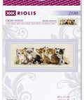 Kittens. Cross Stitch kit by RIOLIS Ref. no.: 2180 - Hobby.lt ??