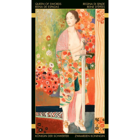 Klimt Tarot (Golden Mini Edition) Cards Lo Scarabeo