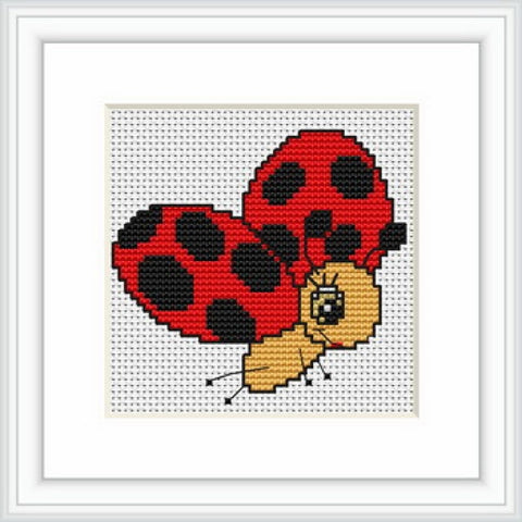 Lady Bug SB063 - Cross Stitch Kit by Luca-s