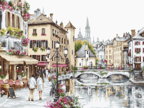 Lake Annecy SB2384 - Cross Stitch Kit