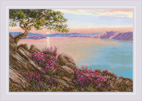 Lake Baikal cross stitch kit by RIOLIS Ref. no.: 1706