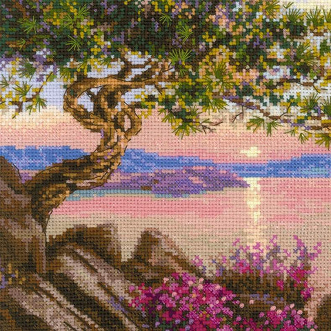 Lake Baikal cross stitch kit by RIOLIS Ref. no.: 1706