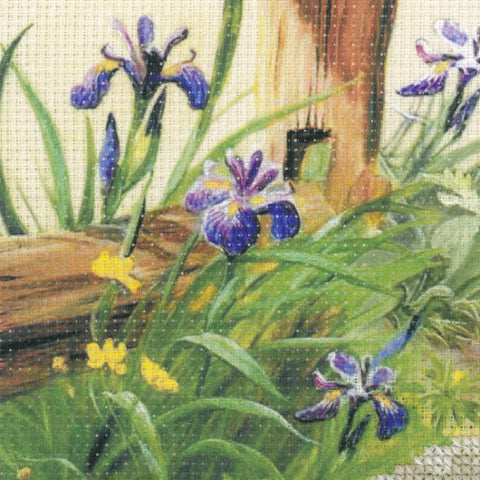 Lamb and Rabbit - Cross Stitch Kit from RIOLIS Ref. no.:0051 PT