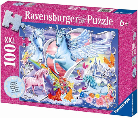 Land of the Fairies - 100pcs. Glitter Puzzle