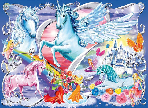 Land of the Fairies - 100pcs. Glitter Puzzle