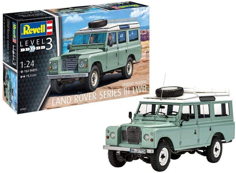 Land Rover Series III - Plastic Modelling Kit By Revell