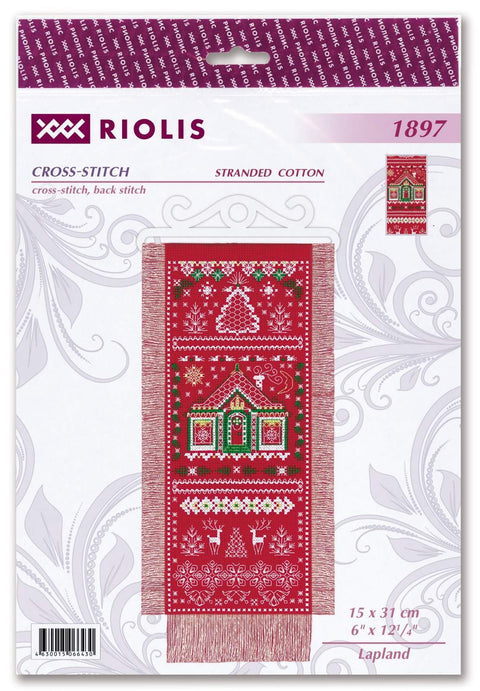 Lapland cross stitch kit by RIOLIS Ref. no.: 1897