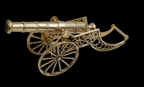 Large Brass Cannon - 00527