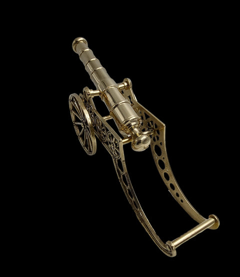 Large Brass Cannon - 00527