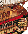 LARGE Gun Ship "Montanes" - Wooden Model Ship Kit by Occre | 15000 - Hobby.lt ??
