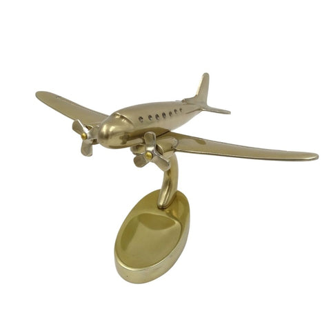 Large metal model twin engine airplane – 90549