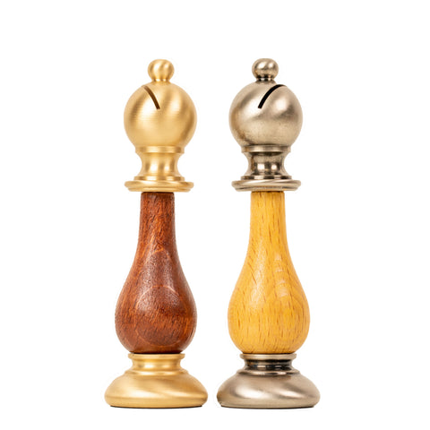 Large ORIENTAL Chess Men Set with Beautiful Briar Elm Wood Chessboard