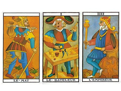 Le Tarot de Marseilles cards Fournier