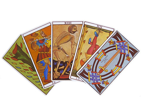 Le Tarot de Marseilles cards Fournier