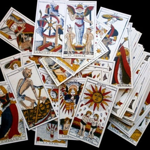 Le Tarot de Marseilles cards Fournier