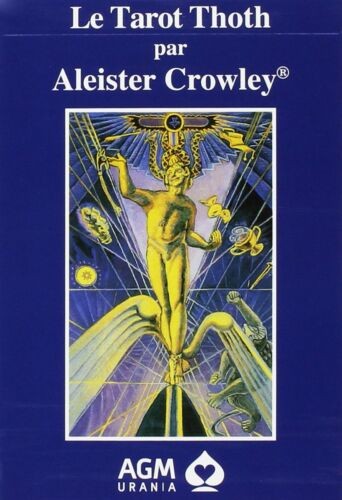 Le tarot thoth de luxe aleister crowley French edition deck Tarot Cards AGM